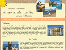 Tablet Screenshot of mexico-vacation-condos.com